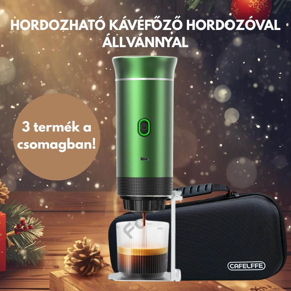 Hordozható mini kávéfőző INGYENES SZÁLLÍTÁS