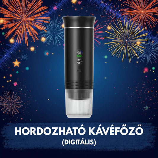 Hordozható mini kávéfőző