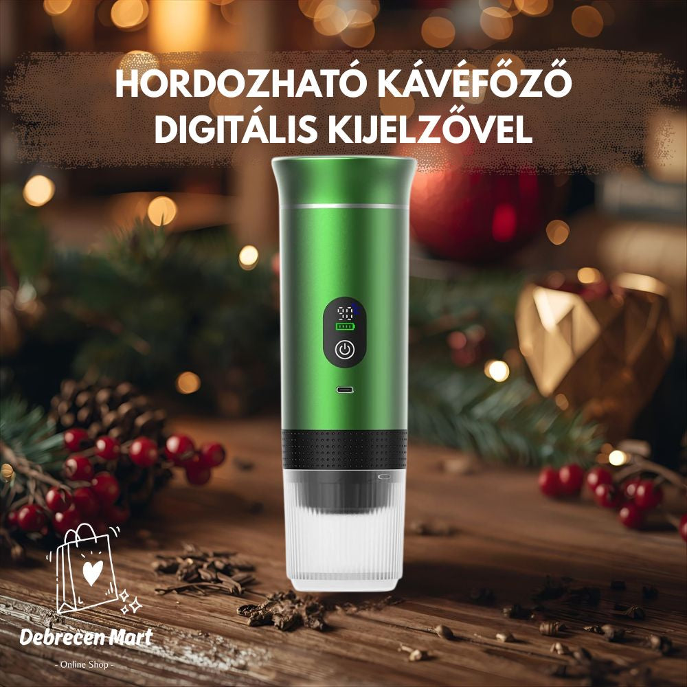 Hordozható mini kávéfőző INGYENES SZÁLLÍTÁS