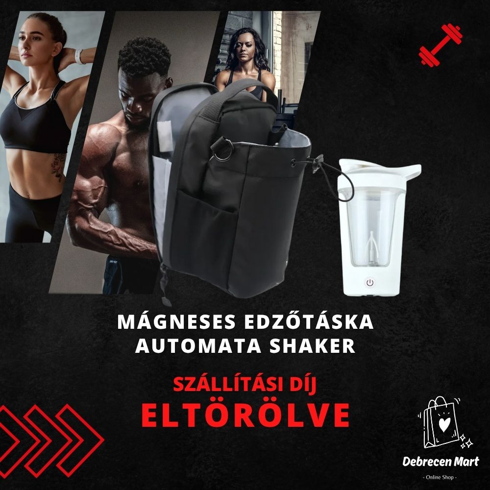 Multifunkciós mágneses edzőtáska