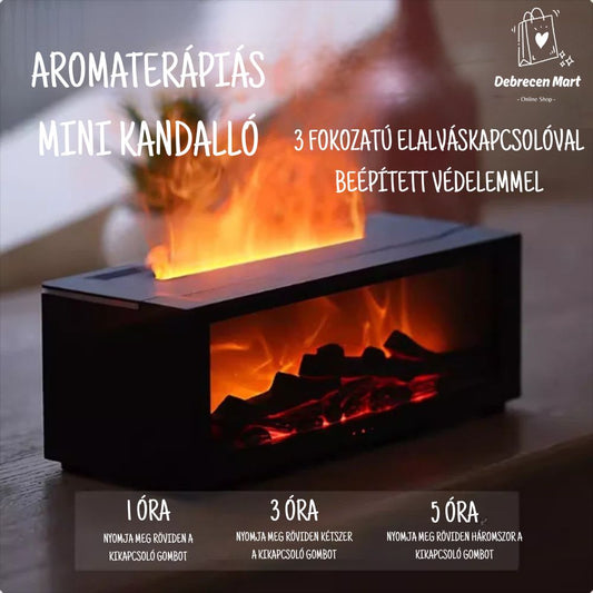 Aromaterápiás mini kandalló
